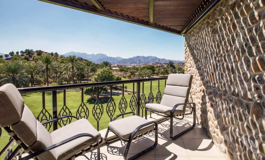 Guestroom Balcony with Mountain Views