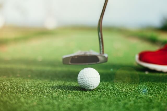 Golf Putter and Ball