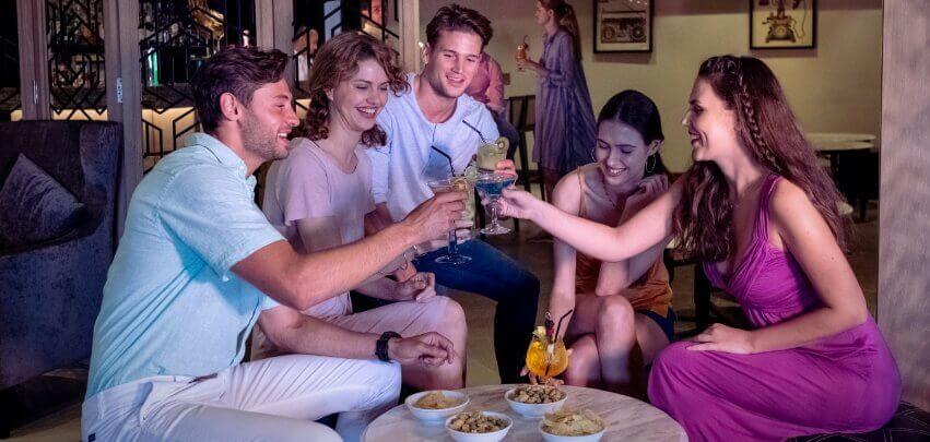 Group of Friends Toasting