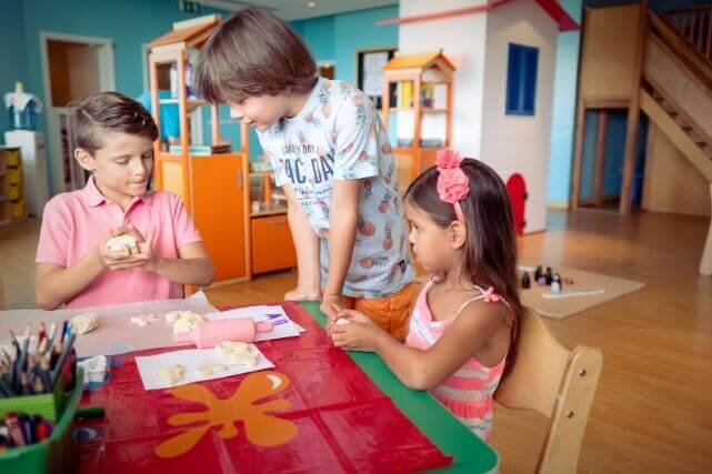 Children Making Cookies