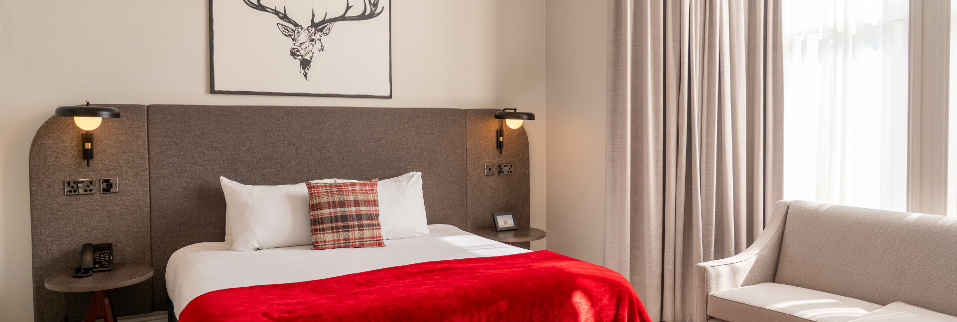 Interior of a guest suite at JA The Bruntsfield