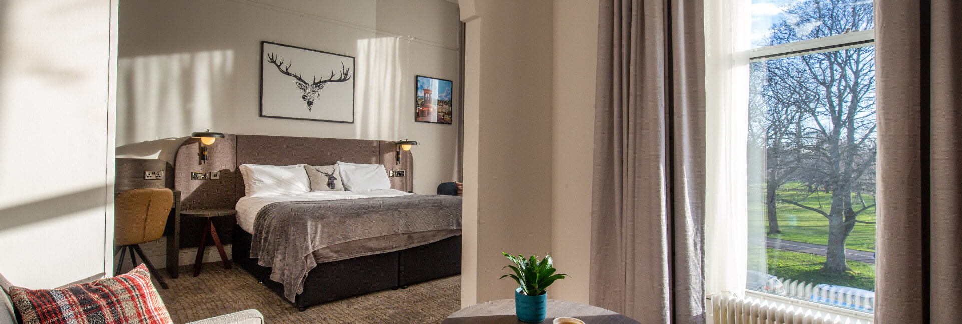 Interior of a superior guest room at JA The Bruntsfield
