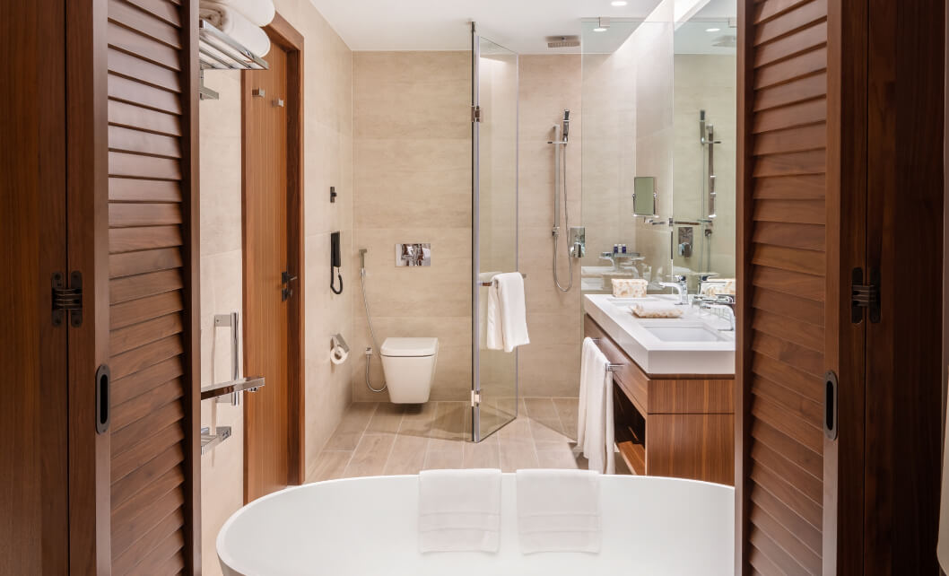 JA Lake View Hotel - Two Bedroom Outdoor Jacuzzi Suite Bathroom.jpg