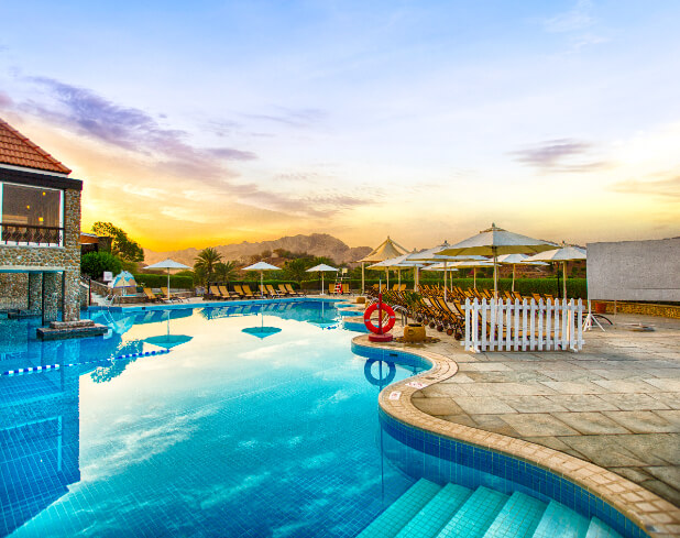 JA Hatta Fort Hotel - Gazebo Pool.3.jpg