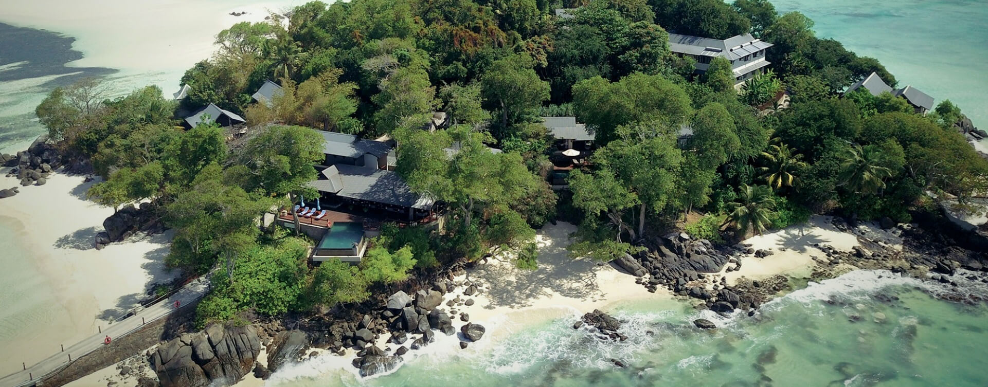 Aerial View Of JA Enchanted Island Resort