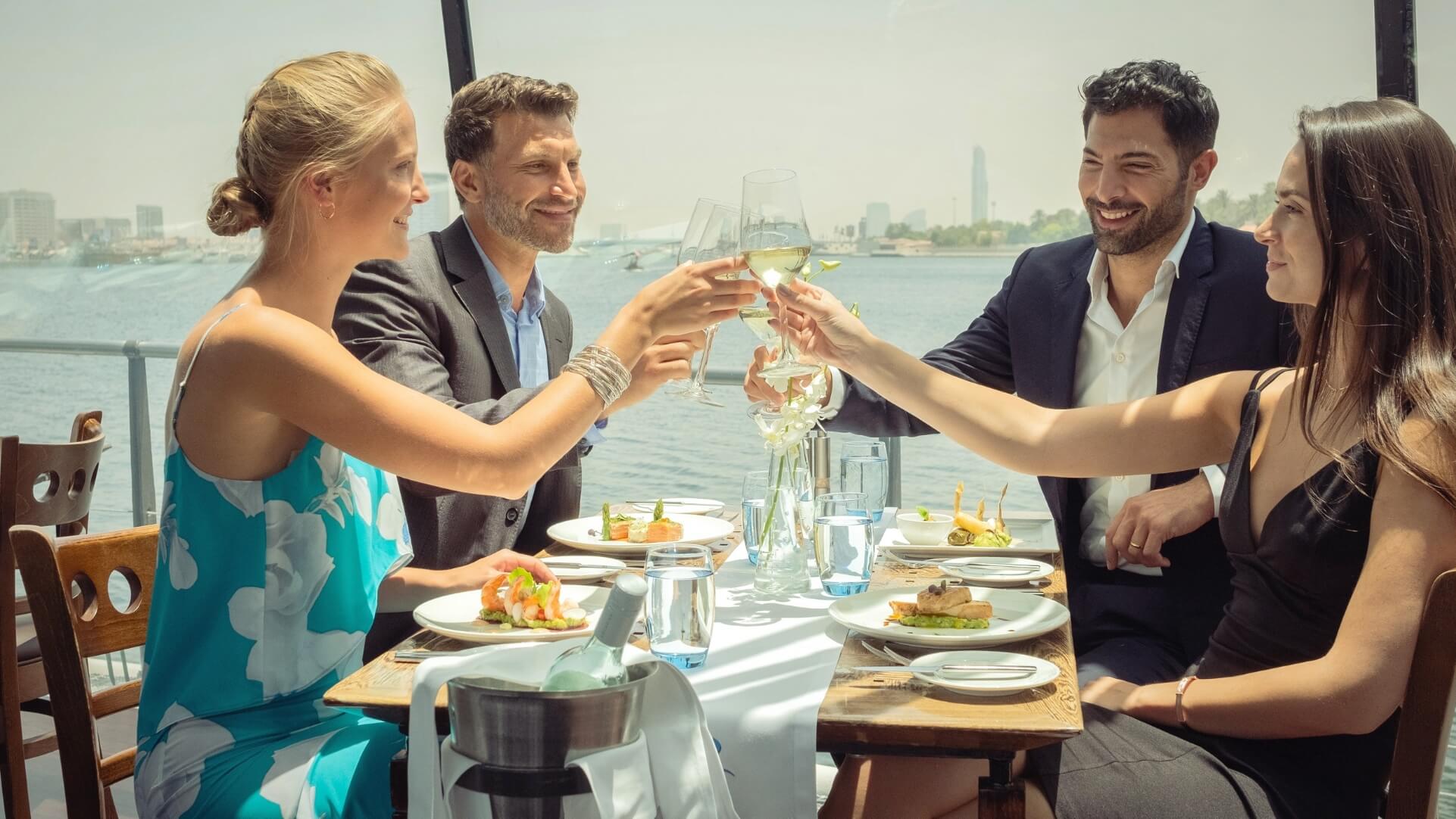 Dinner Cruise Dubai | JA Bateaux Dubai | Dubai Creek Cruise