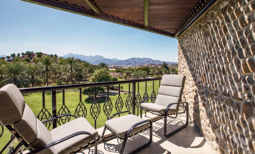 Guestroom Balcony with Mountain Views