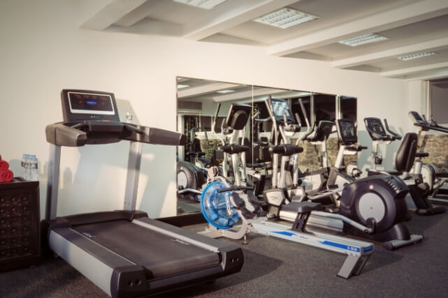 Treadmill and Indoor Bikes