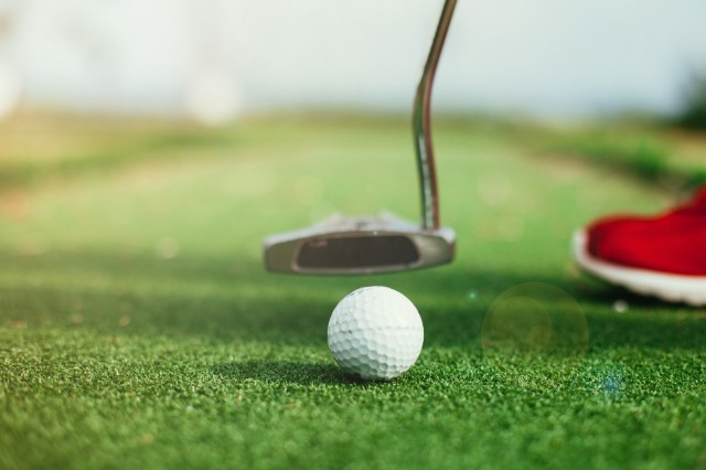 Golf Putter and Ball