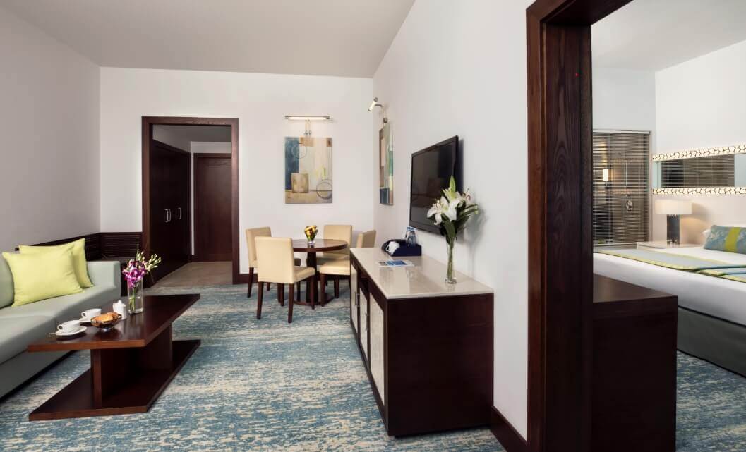 Family Living Room and Bedroom