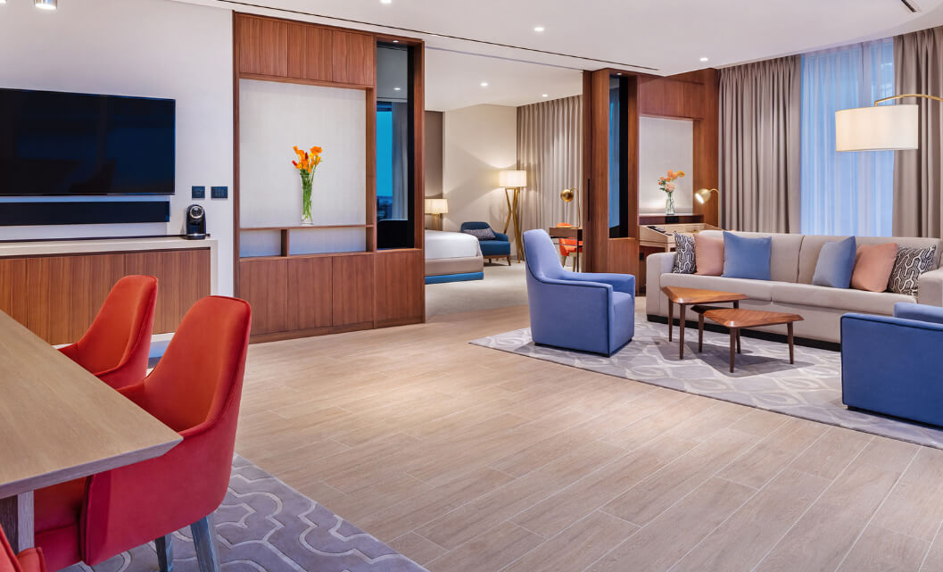 New Dubai Suite Living Room