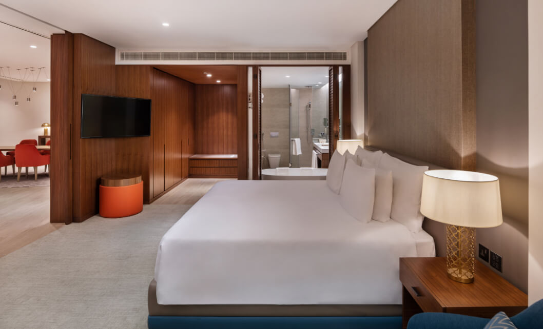 King Bedroom in New Dubai Suite