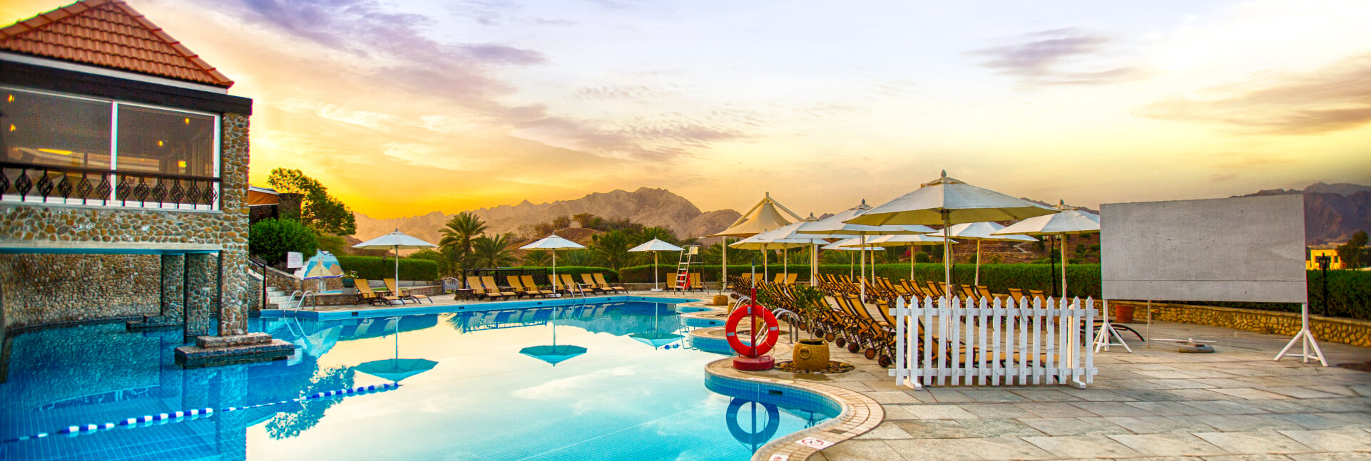 JA Hatta Fort Hotel - Gazebo Pool.3.jpg