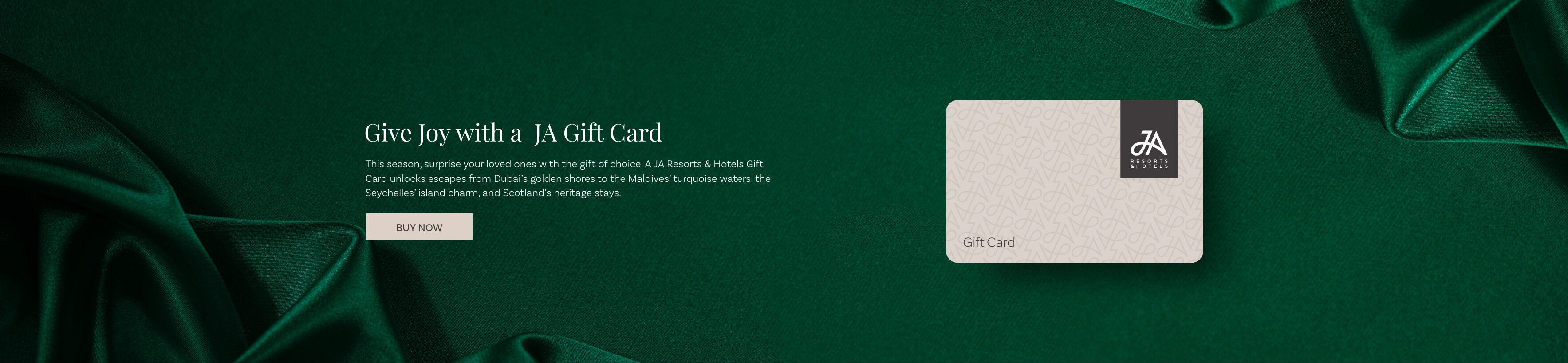 Gift Card Banner Desktop